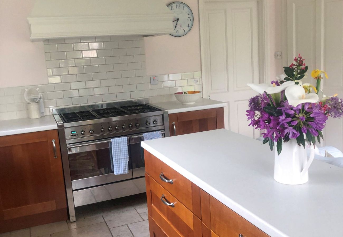 Kitchen in Springwood Cottage Louisburgh. Coastal holiday home, Co. Mayo