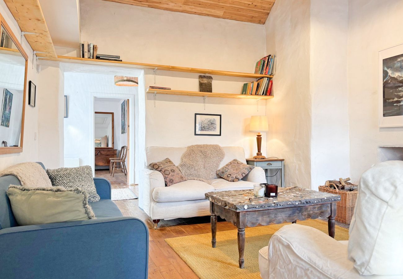 Moyard Stone Cottage, Connemara.  Country cottage style. 