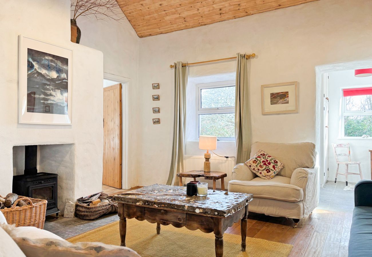 Moyard Stone Cottage, Connemara.  Country cottage style. 